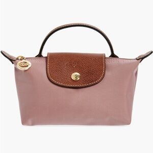 NEW LONGCHAMP Le Pliage Recycled Nylon Canvas Cosmetics Case